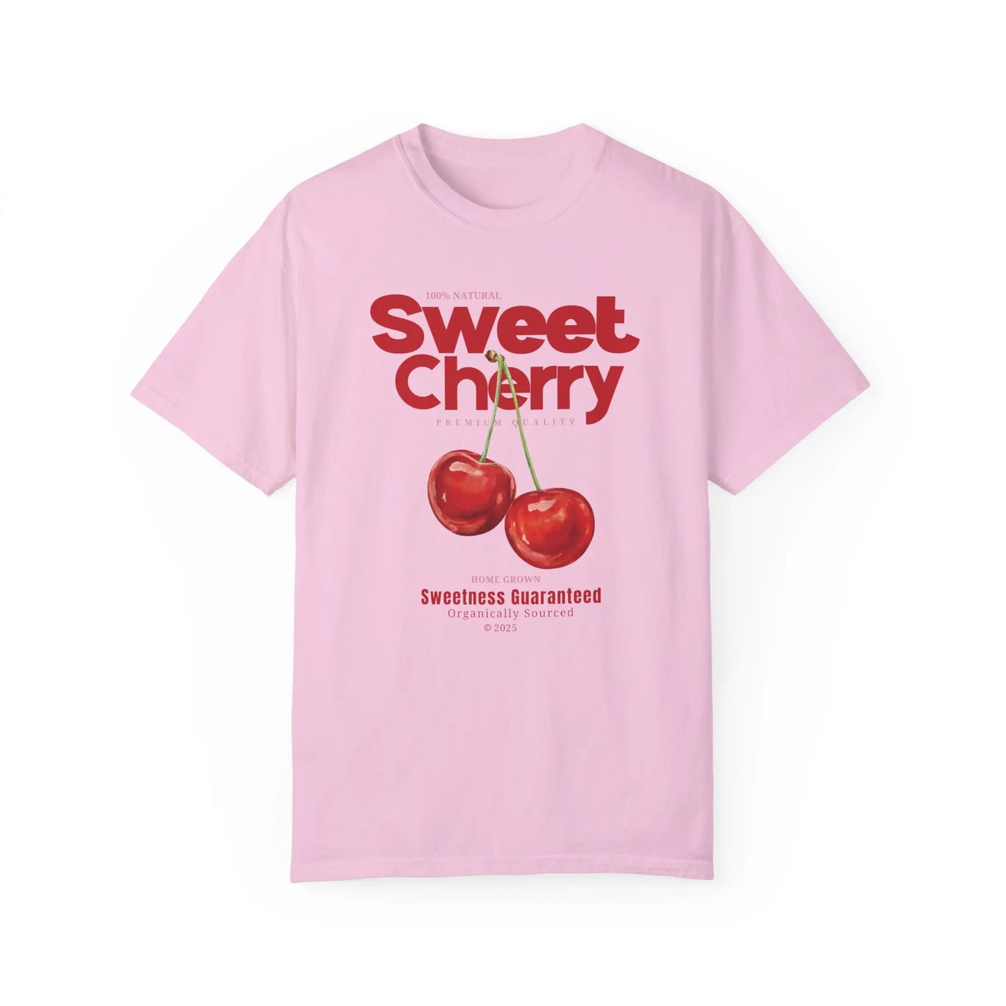Urban Cookie’s Blossom (pink) Cute Cherry oversized T-shirt featuring bold cherry graphics, Y2K vibes, and vintage streetwear flair.