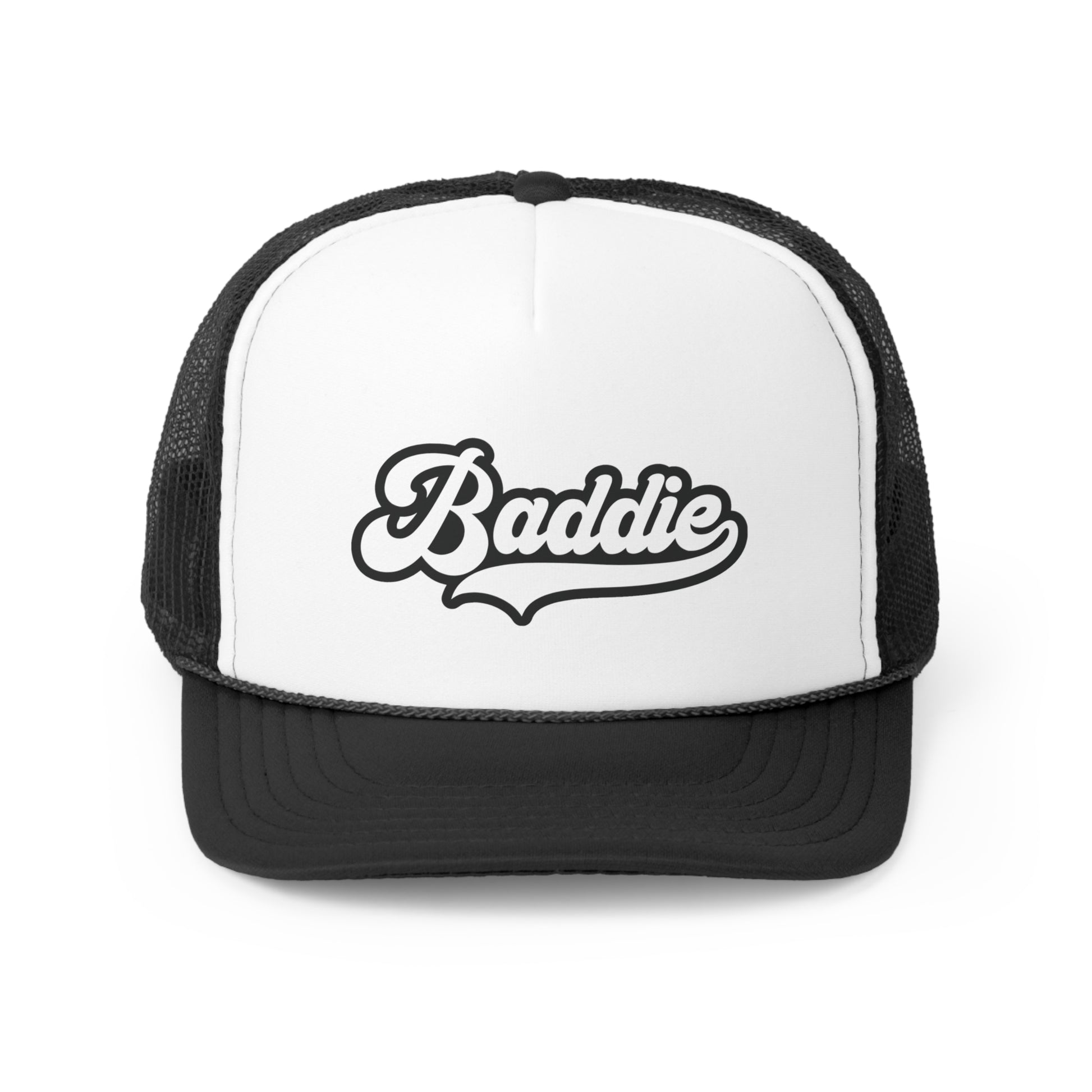 Urban Cookie Baddie Truck Fit Cap on a white background.